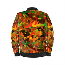 Load image into Gallery viewer, Cock-n-Ballz Camo Curvy Cut Bomber - Autumn