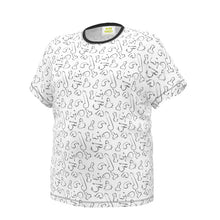 Load image into Gallery viewer, White Dixxx Boxy Cut Tee
