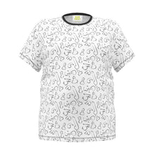 Load image into Gallery viewer, White Dixxx Boxy Cut Tee
