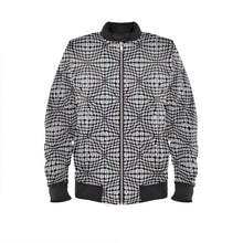 Load image into Gallery viewer, Gemstoned Boxy Cut Bomber - Black
