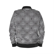 Load image into Gallery viewer, Gemstoned Boxy Cut Bomber - Black
