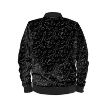 Load image into Gallery viewer, Dixxx Boxy Cut Bomber - Black
