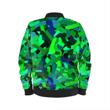 Load image into Gallery viewer, Cock-n-Ballz Camo Boxy Cut Bomber - Green

