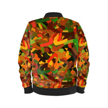 Load image into Gallery viewer, Cock-n-Ballz Camo Curvy Cut Bomber - Autumn
